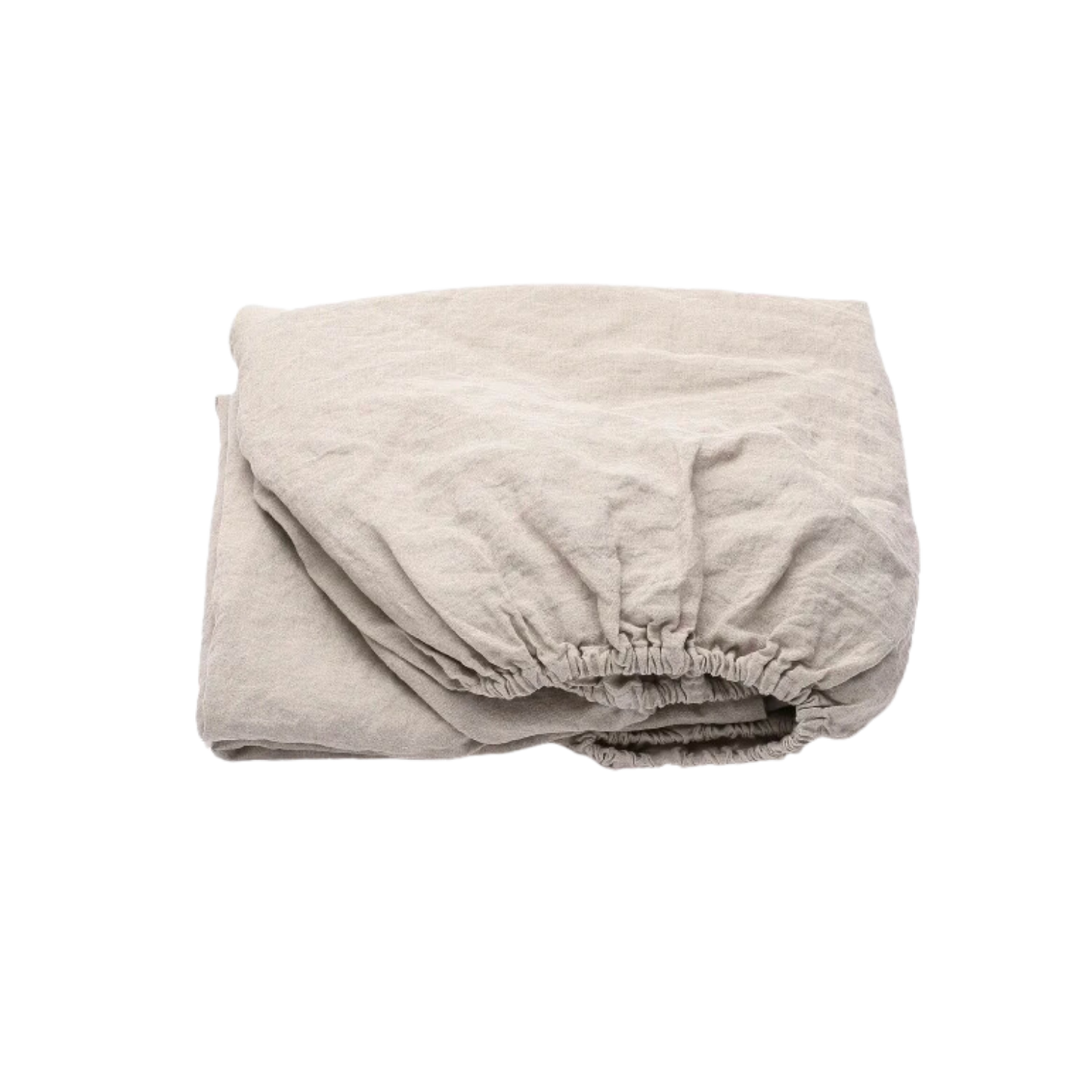 Homestedt Linen - Natural Fitted Sheet - Queen