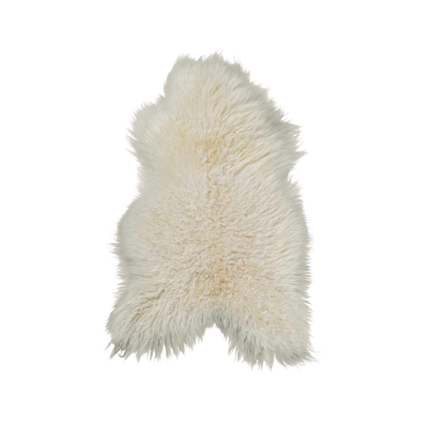 Icelandic White Long Sheepskin