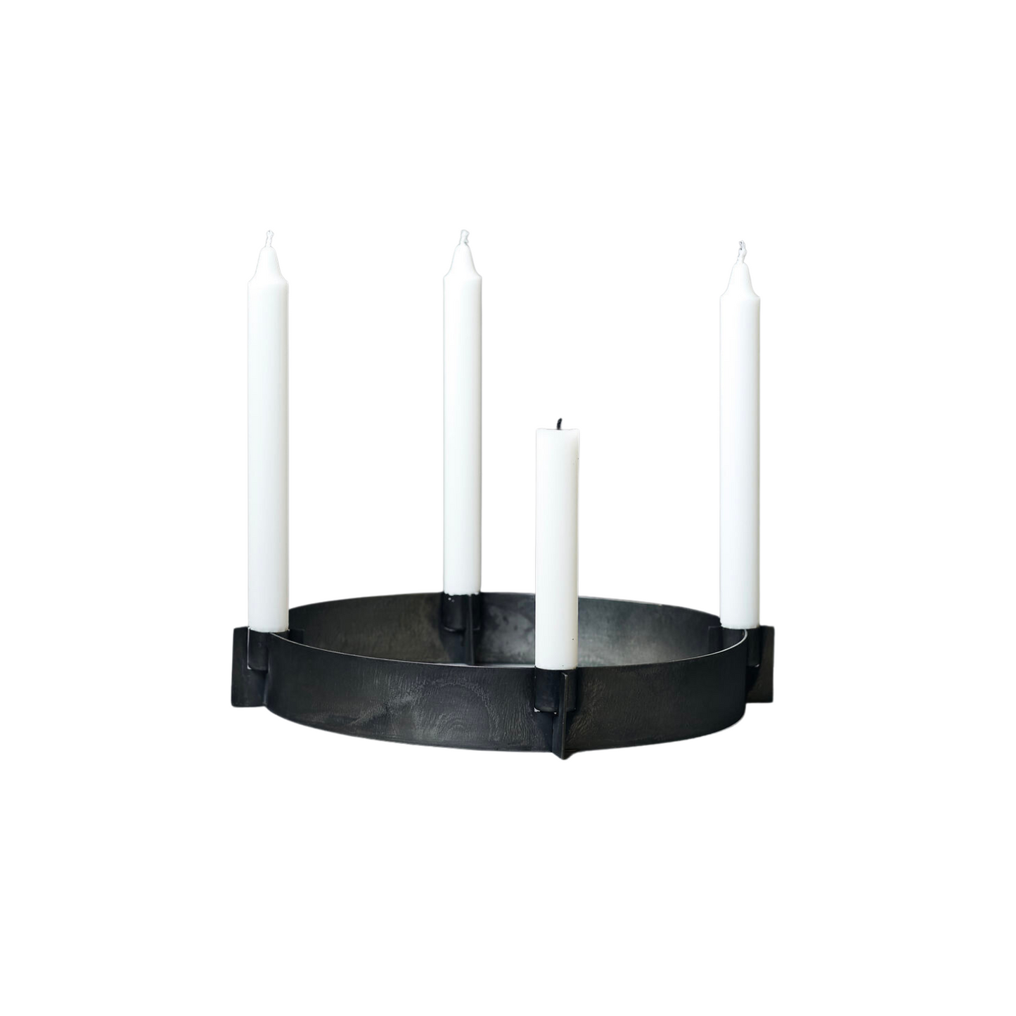 Iron Ring Candle Holder