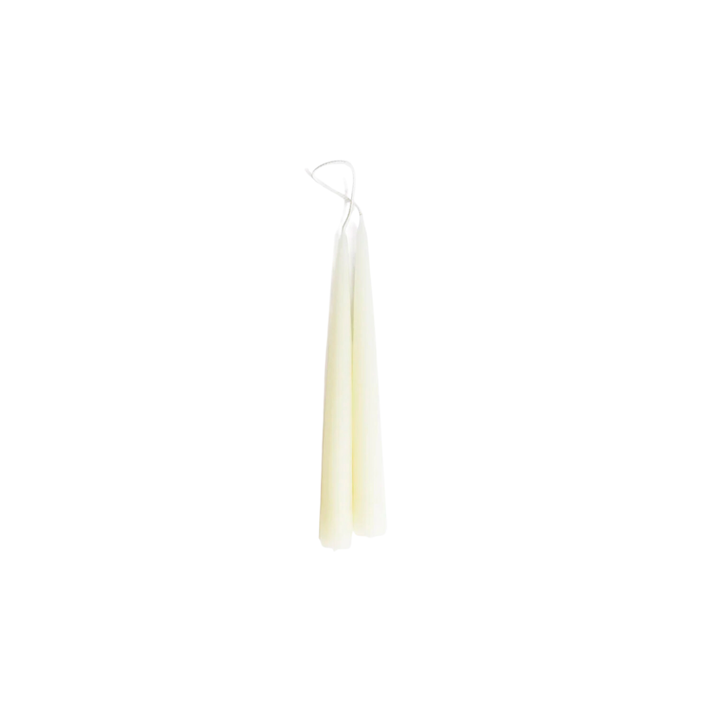 Hand Dipped Mini Taper Candles - 6" - Ivory