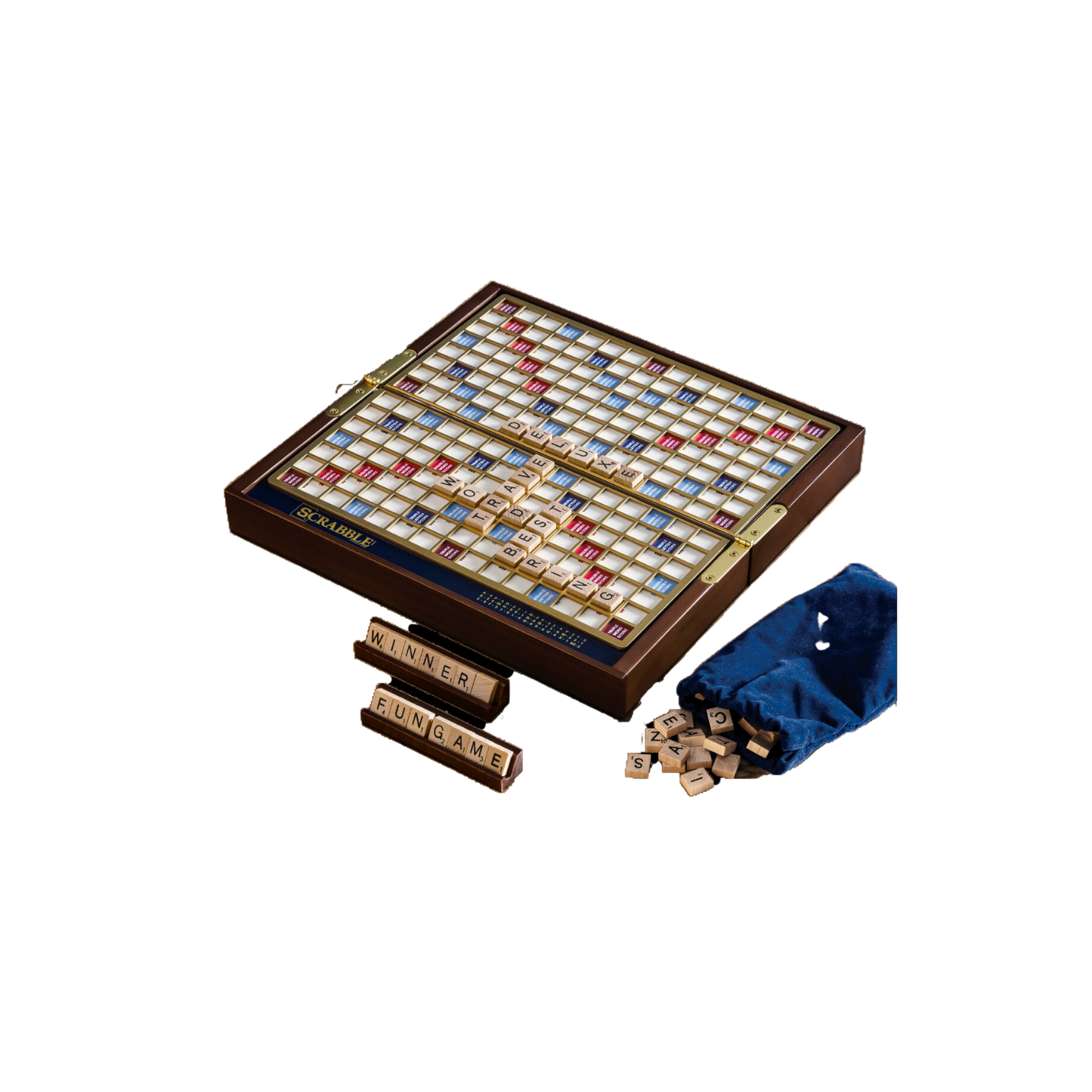 Travel Scrabble Deluxe Edition