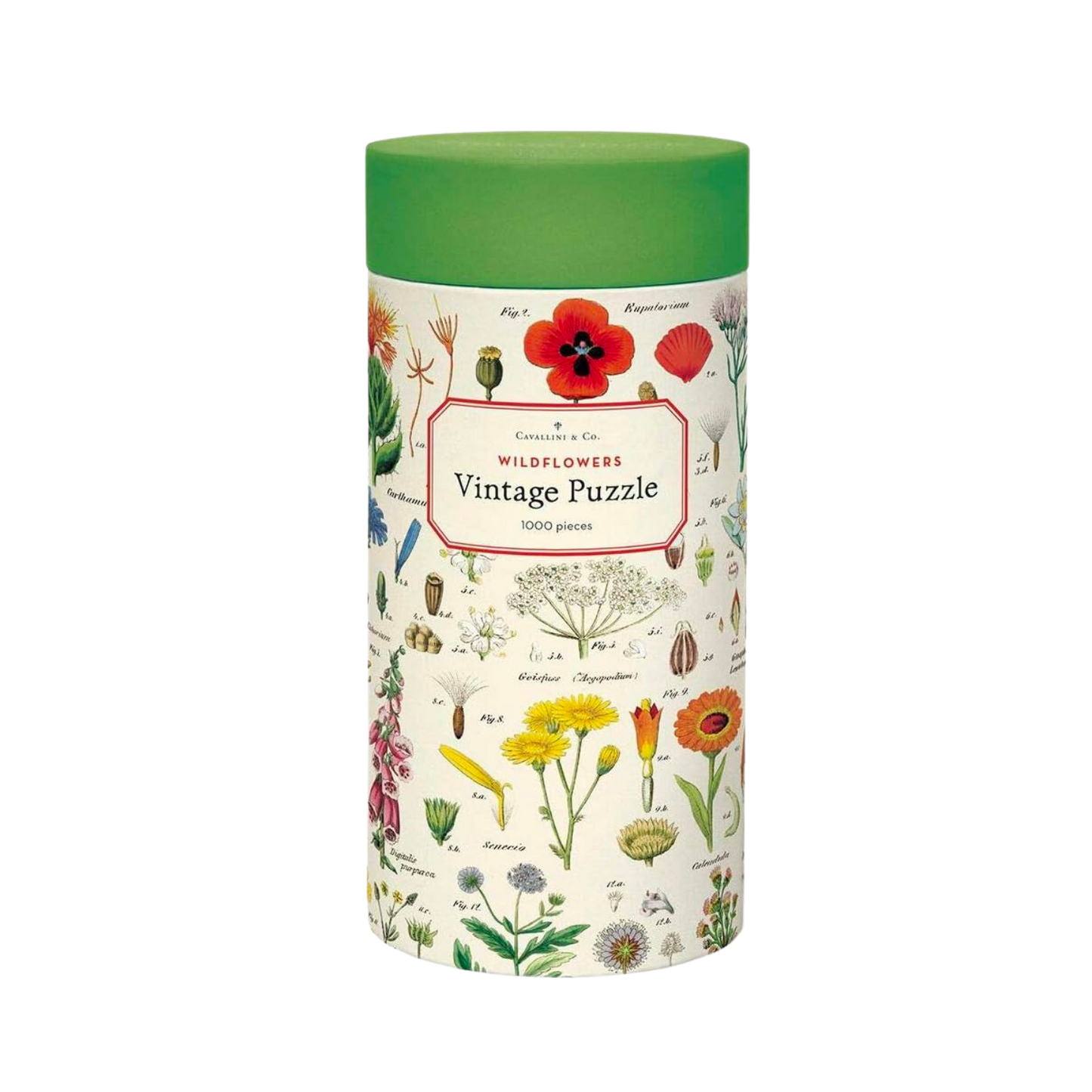 Cavallini Wildflower Puzzle