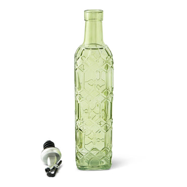 500ml Argyle Glass Cruet / Oive Oil Bottle - Green