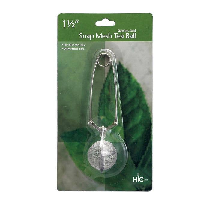 HIC Kitchen Snap Ball Tea Infuser