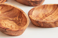 Italian Olivewood Aperitivo Bowls - Set of 4