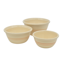 Handmade Stoneware Mixing & Serving Bowl - Made in the USA