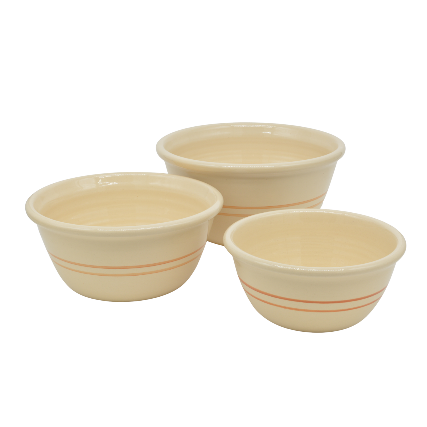 Handmade Stoneware Mixing & Serving Bowl - Made in the USA