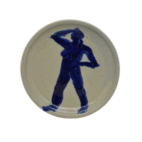 Handmade Ceramics - Nudes - Medium Plate