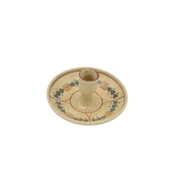 Handpainted Ceramic Candlestick | American Antique