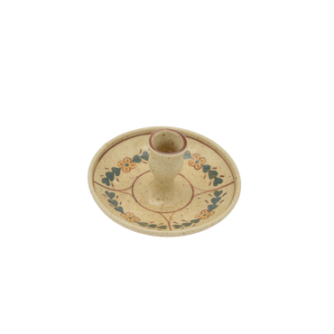Handpainted Ceramic Candlestick | American Antique