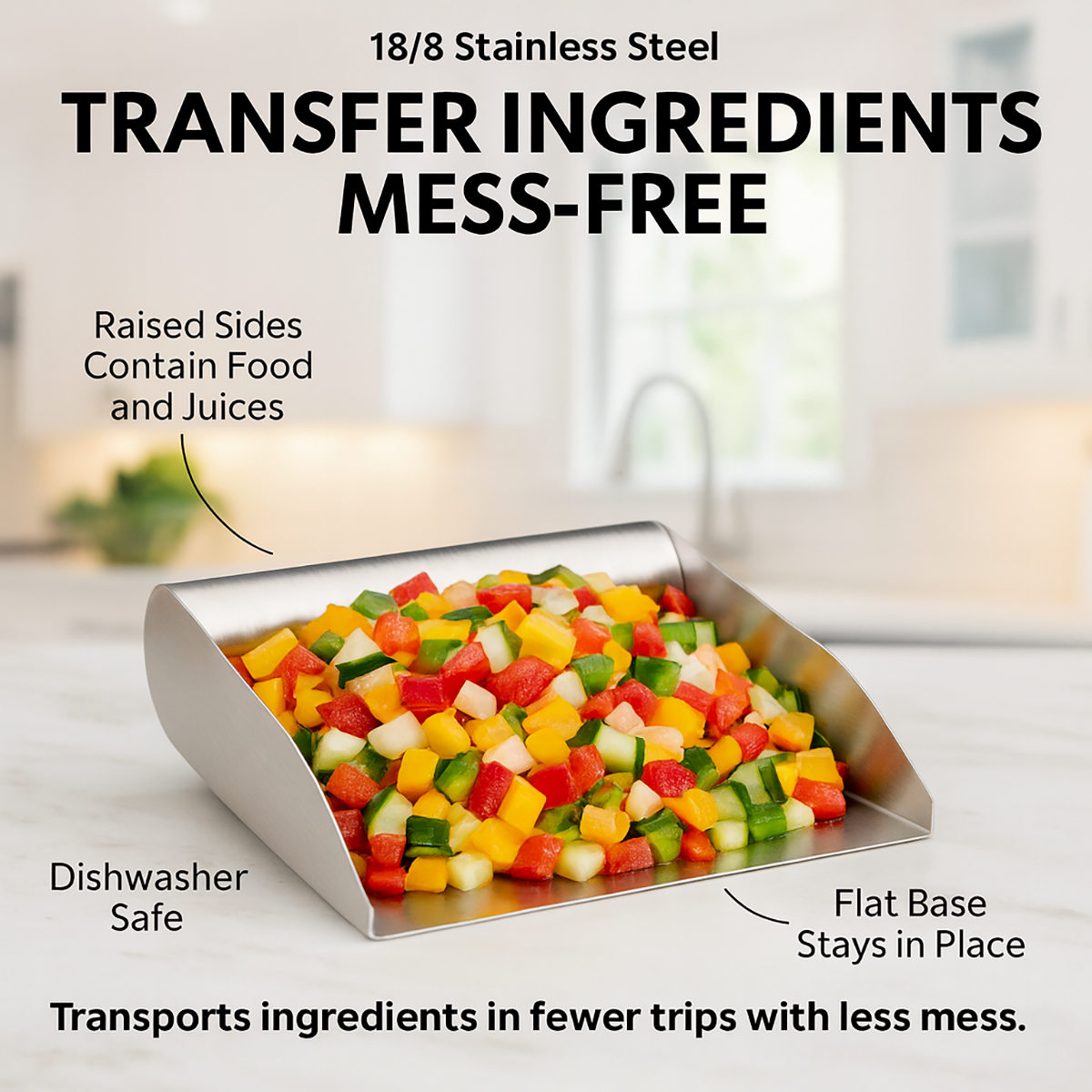 HIC Kitchen Food Scoop