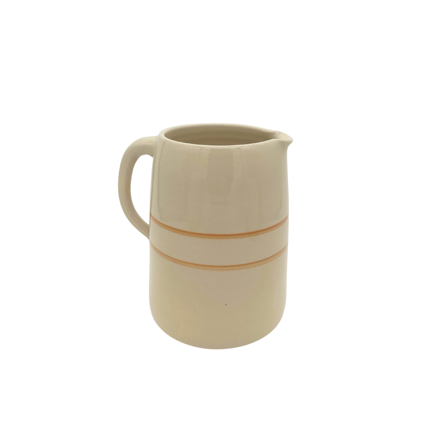 1 gallon stoneware jug / pitcher  handmade in the USA by Martinez pottery - classic country styling and made to last a lifetime