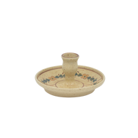 Handpainted Ceramic Candlestick | American Antique