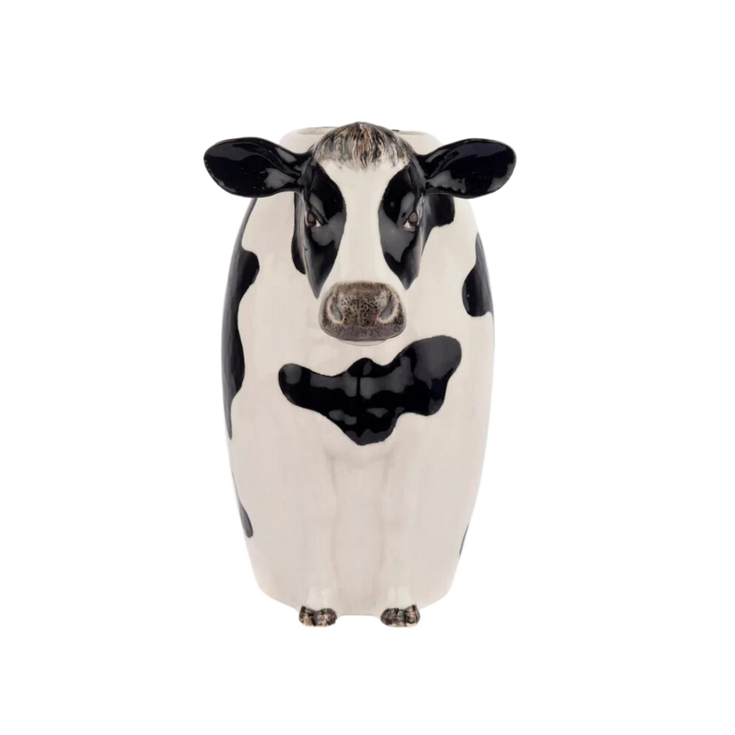 Friesian Cow Flower Vase