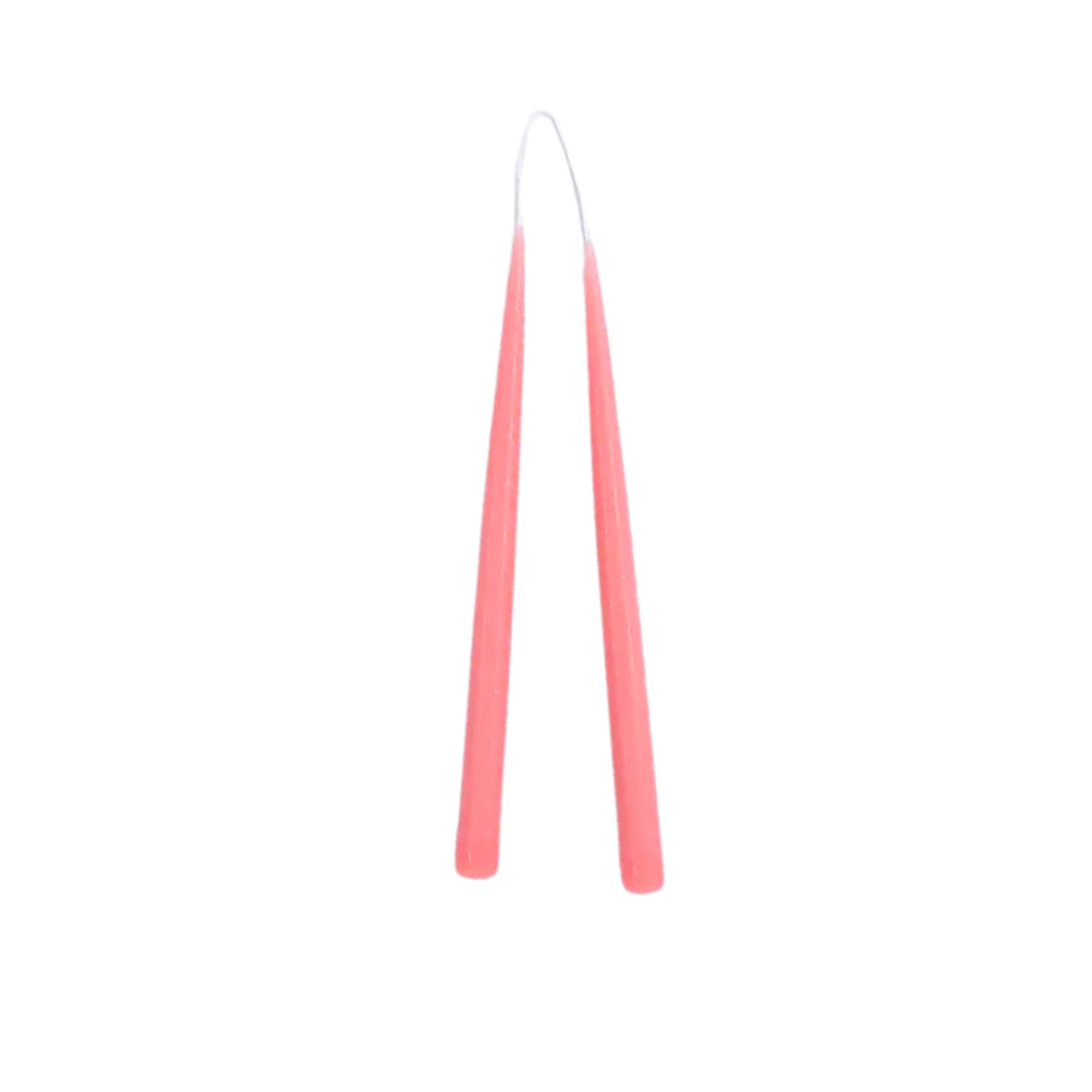 Hand Dipped Taper Candles - 13" - Antique Rose