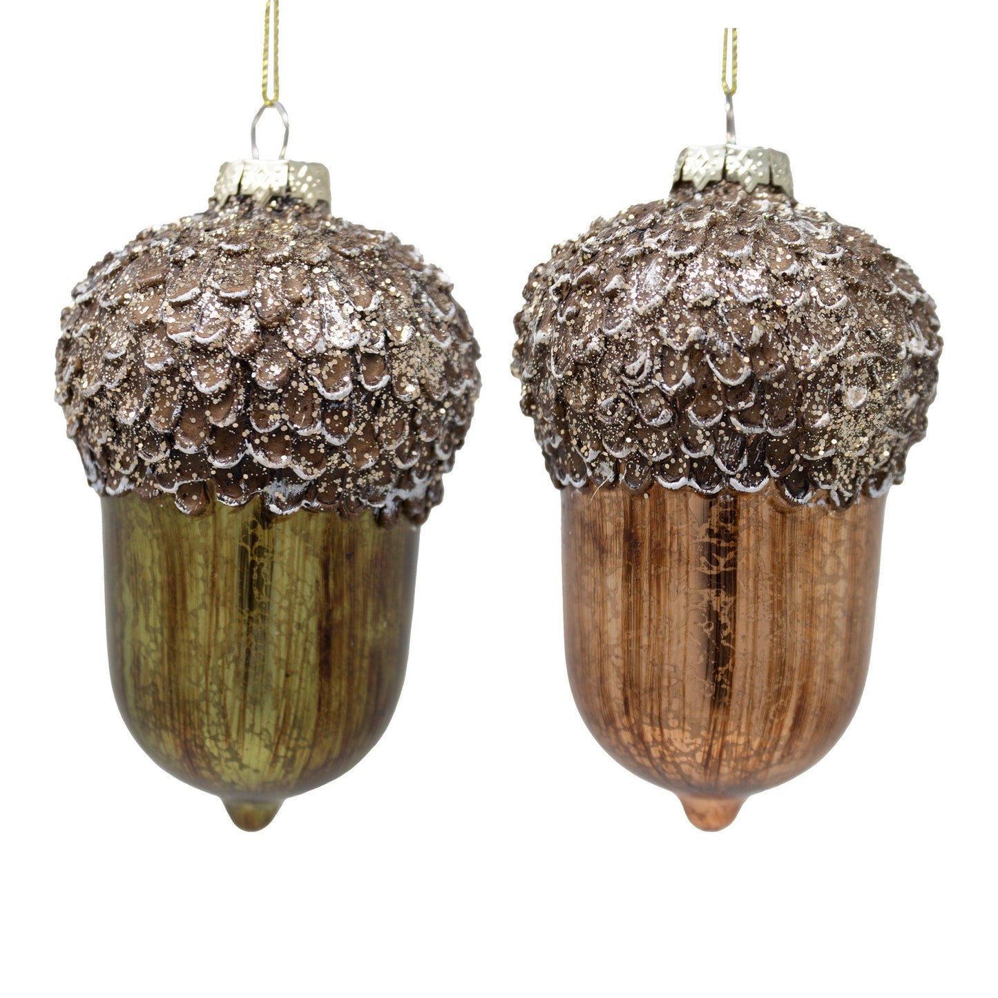 Antique acorn ornament