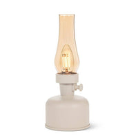 Lantern LED Lamp with Lustre or Smoked  Chimney
