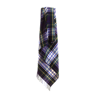 Tartan Navy Dress Gordon Wool Blanket - Made in the United Kingdom