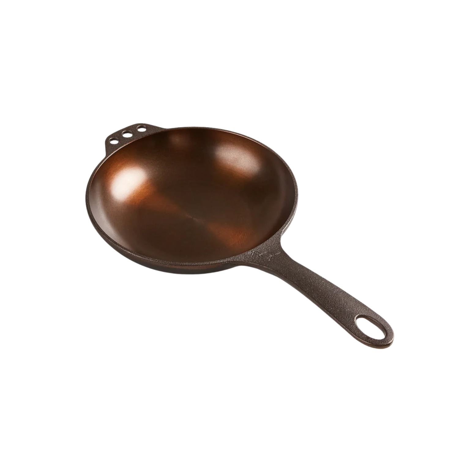Smithey Cast Iron No. 8 Chef Skillet no background