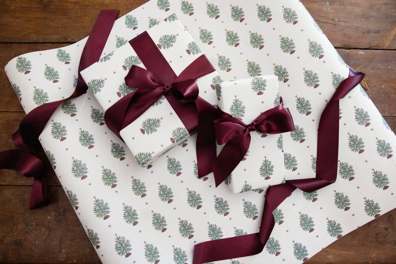 'Merry Little Christmas' wrapping paper