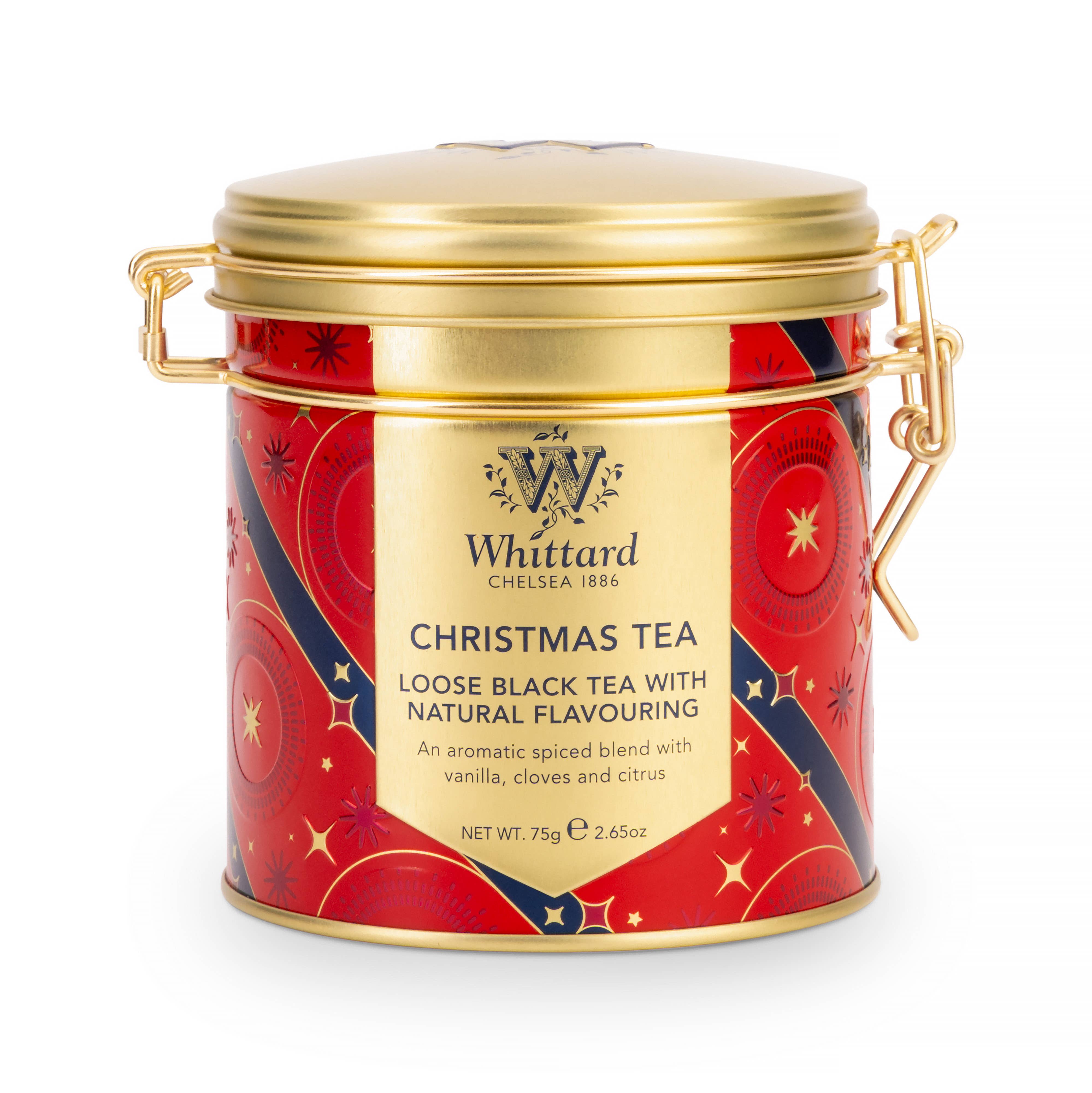 Whittard Christmas Tea Clip Top 2.7oz