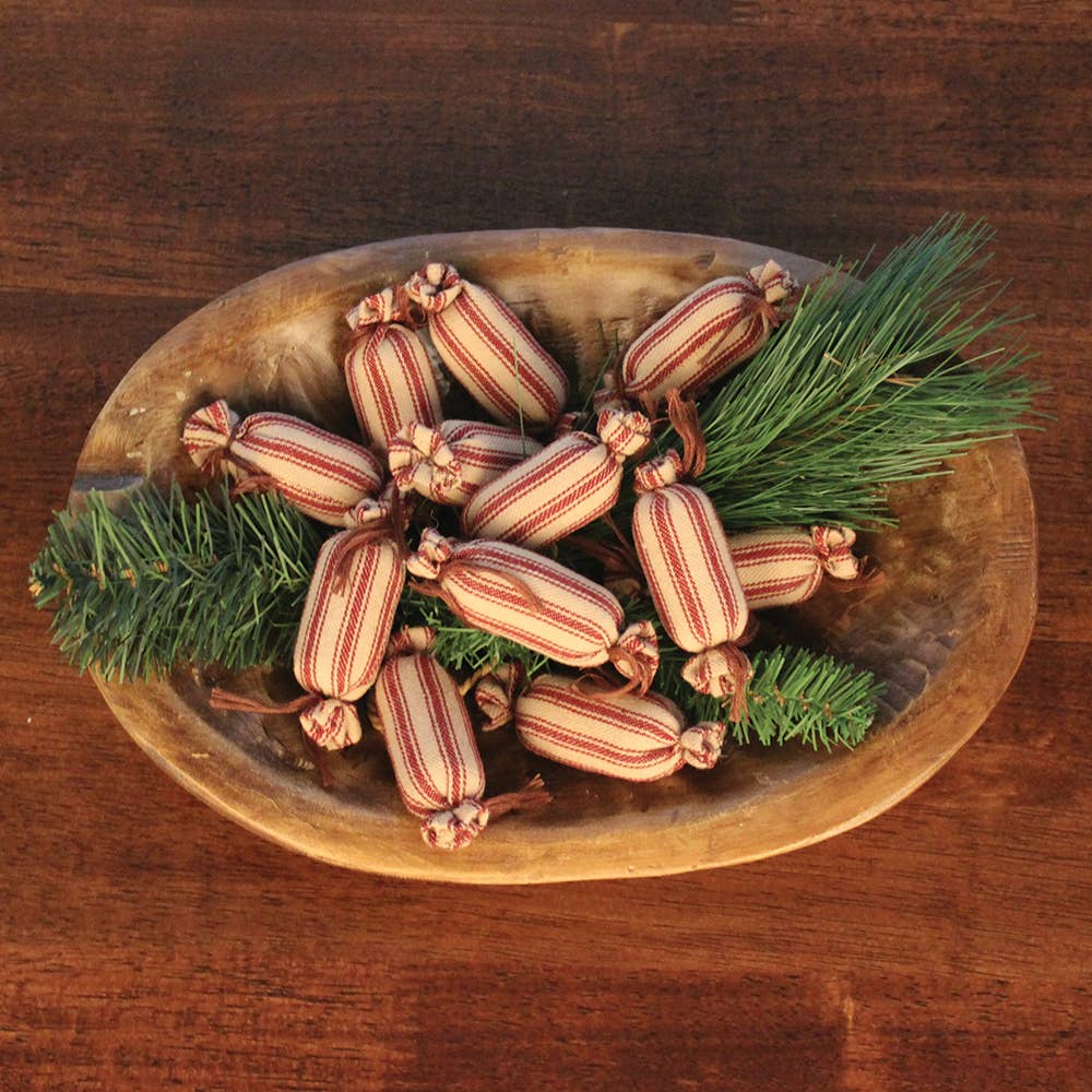 Peppermint Candy Fills Ornament - Cotton