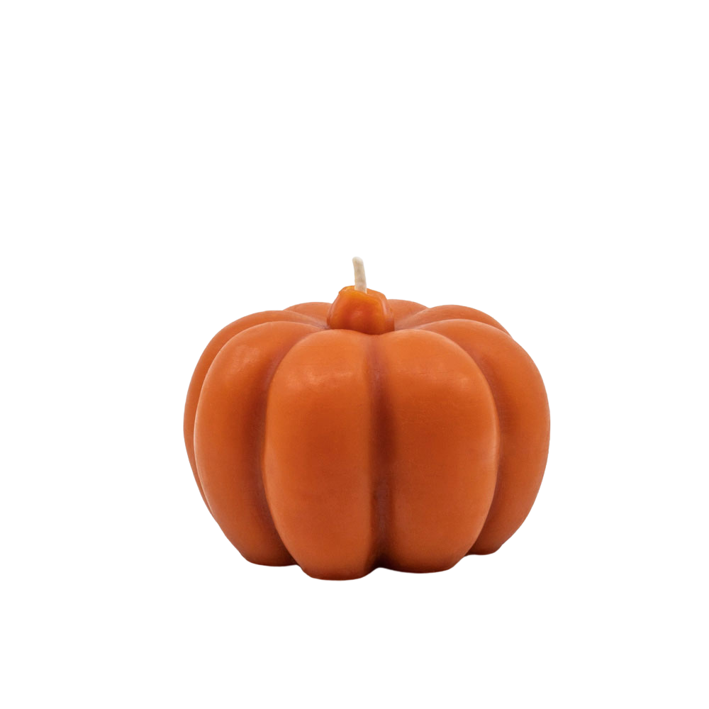 Beeswax Pumpkin Candle