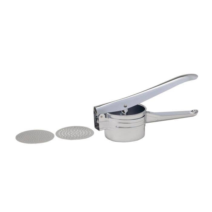 HIC Kitchen Potato Ricer With 2 Interchangeable Blades