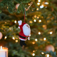 Felt Tree Decoration - Santa