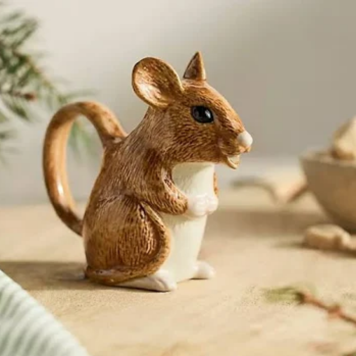Wood Mouse Jug