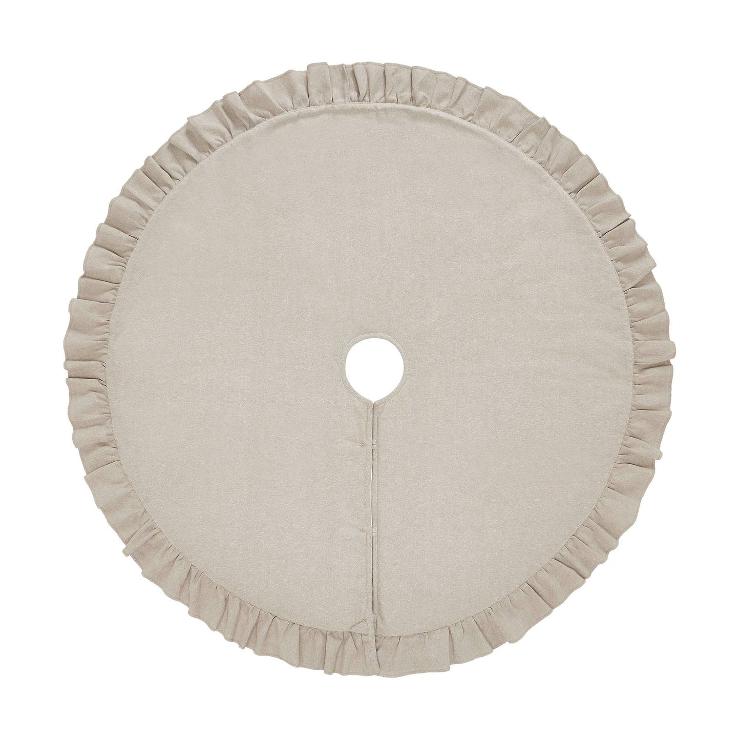 Sawyer Mill Red Ticking Stripe Tree Skirt 48"