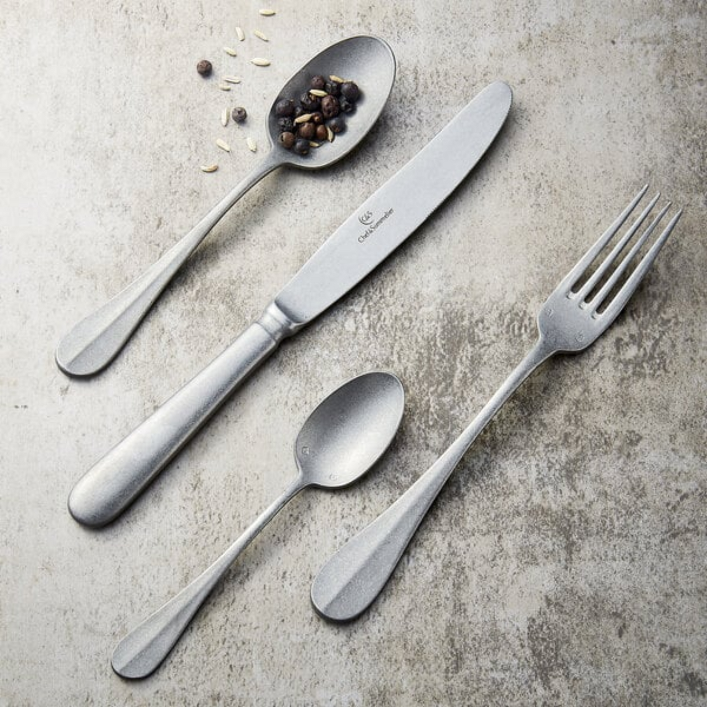 Chef & Sommelier Extra Heavy Weight Matte Finish Flatware