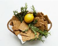 Rosemary & Lemon Knekkebrød / Organic Handcrafted Crispbread