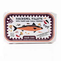 MACKEREL FILLETS WITH CURRY AND CHILI PEPPER