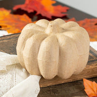 3-1/4" Paper Mache Pumpkins