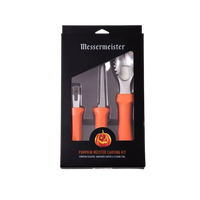 Halloween Pumpkin Meister Carving Kit - 3 Pc