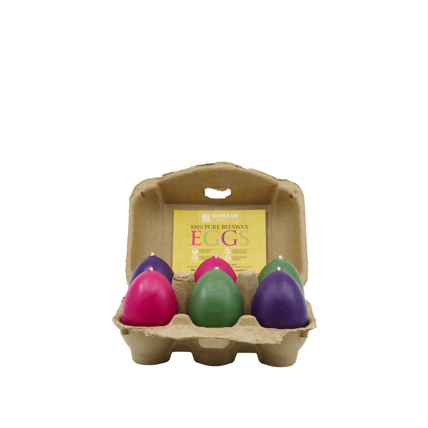 Egg Votives in Egg Carton (6-ct)