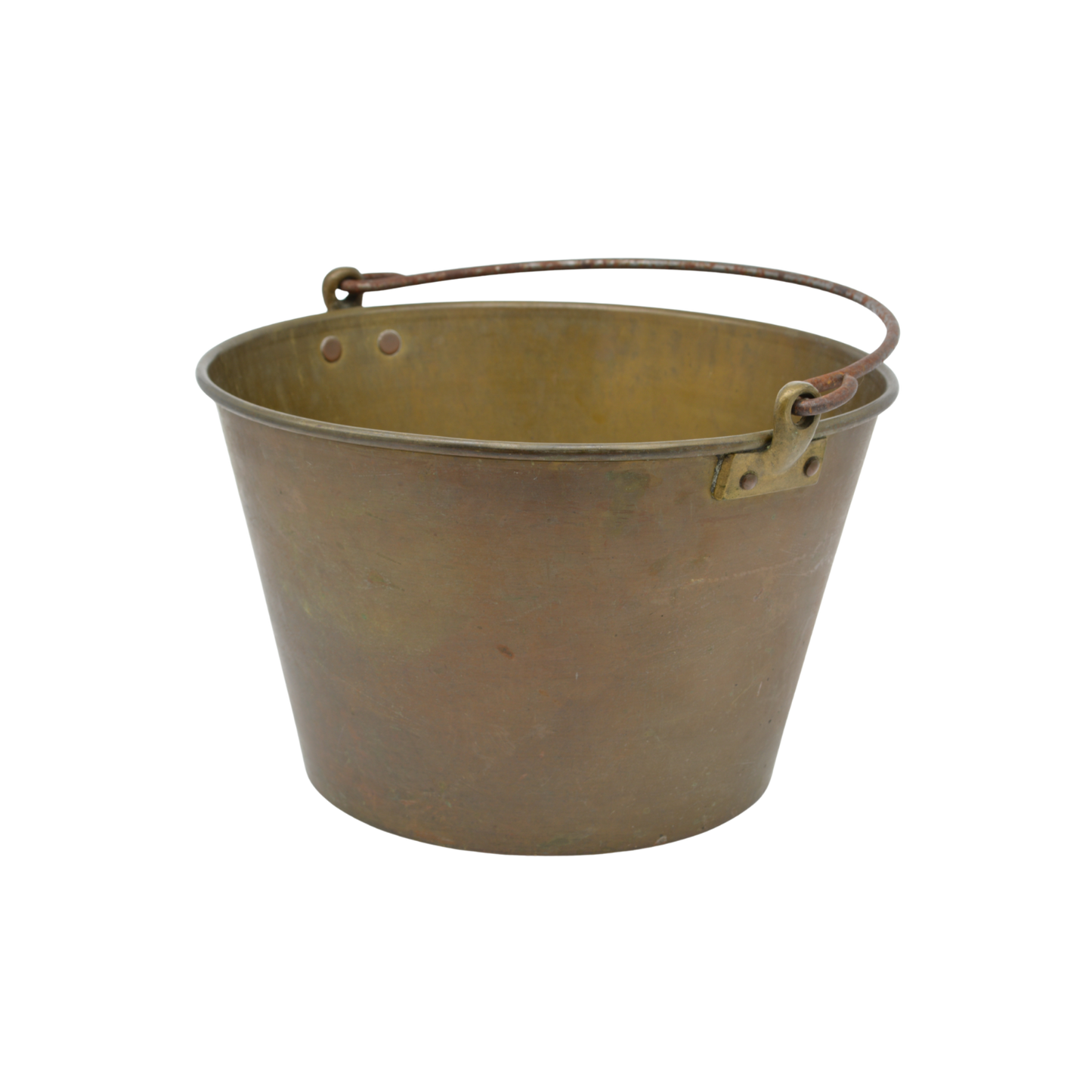 Ansonia Brass Company Brass Bucket | American Antique