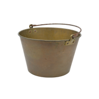 Ansonia Brass Company Brass Bucket | American Antique