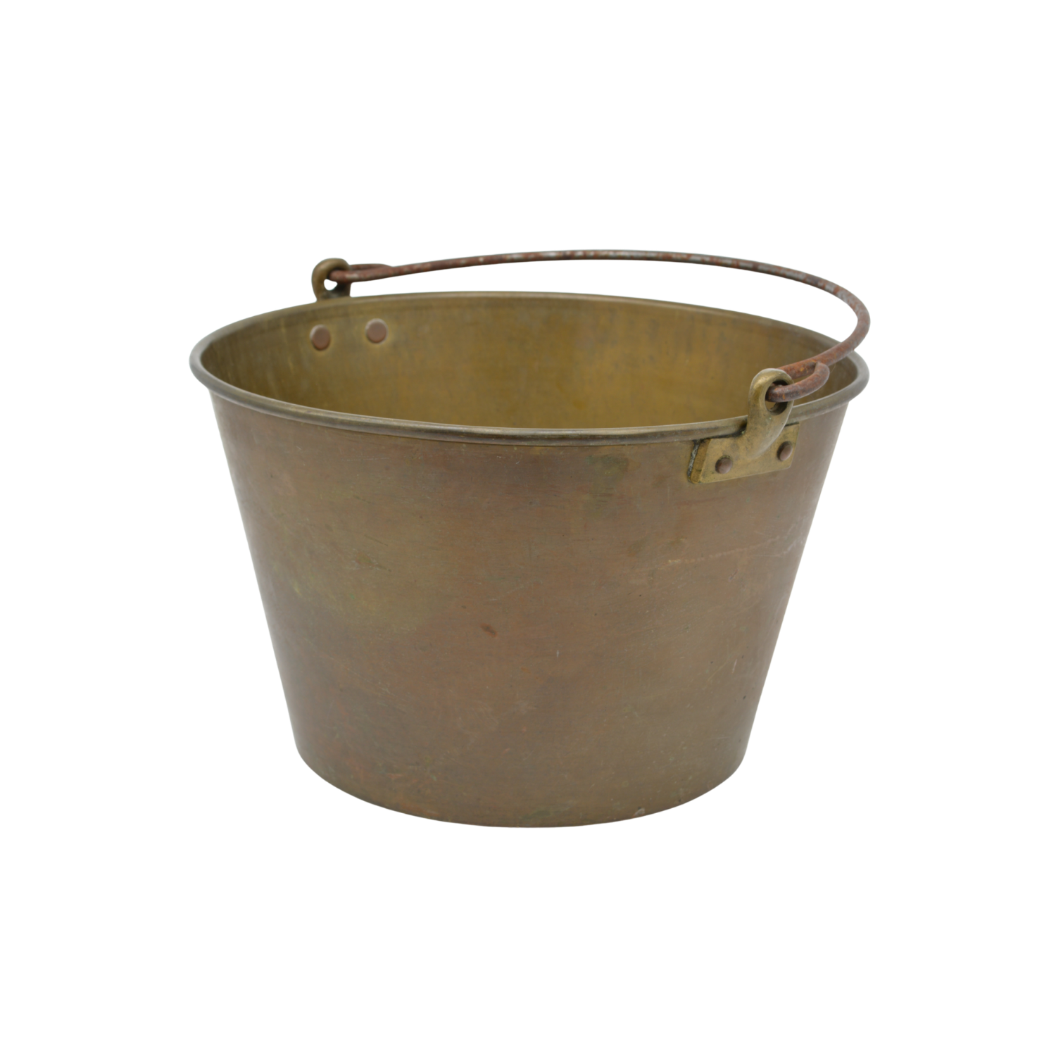 Ansonia Brass Company Brass Bucket | American Antique