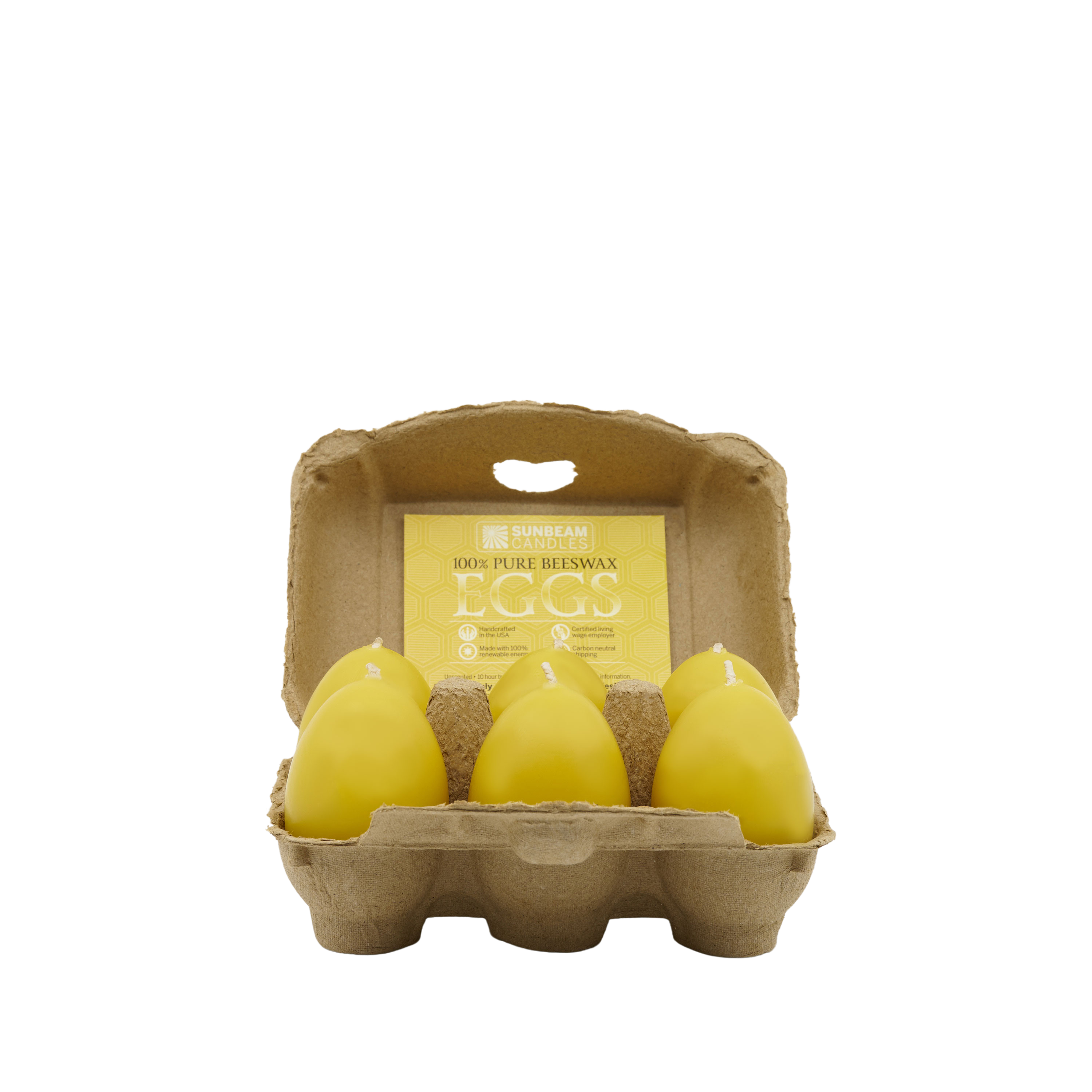 Egg Votives in Egg Carton (6-ct)