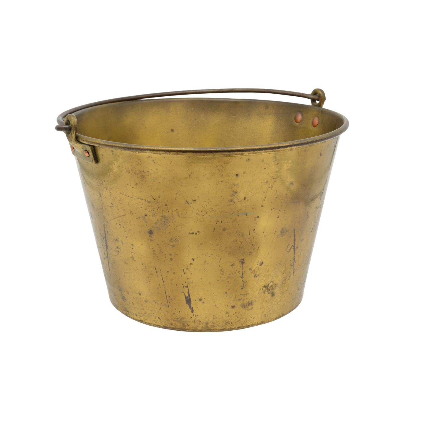 American Kettle Brass Bucket | American Antique