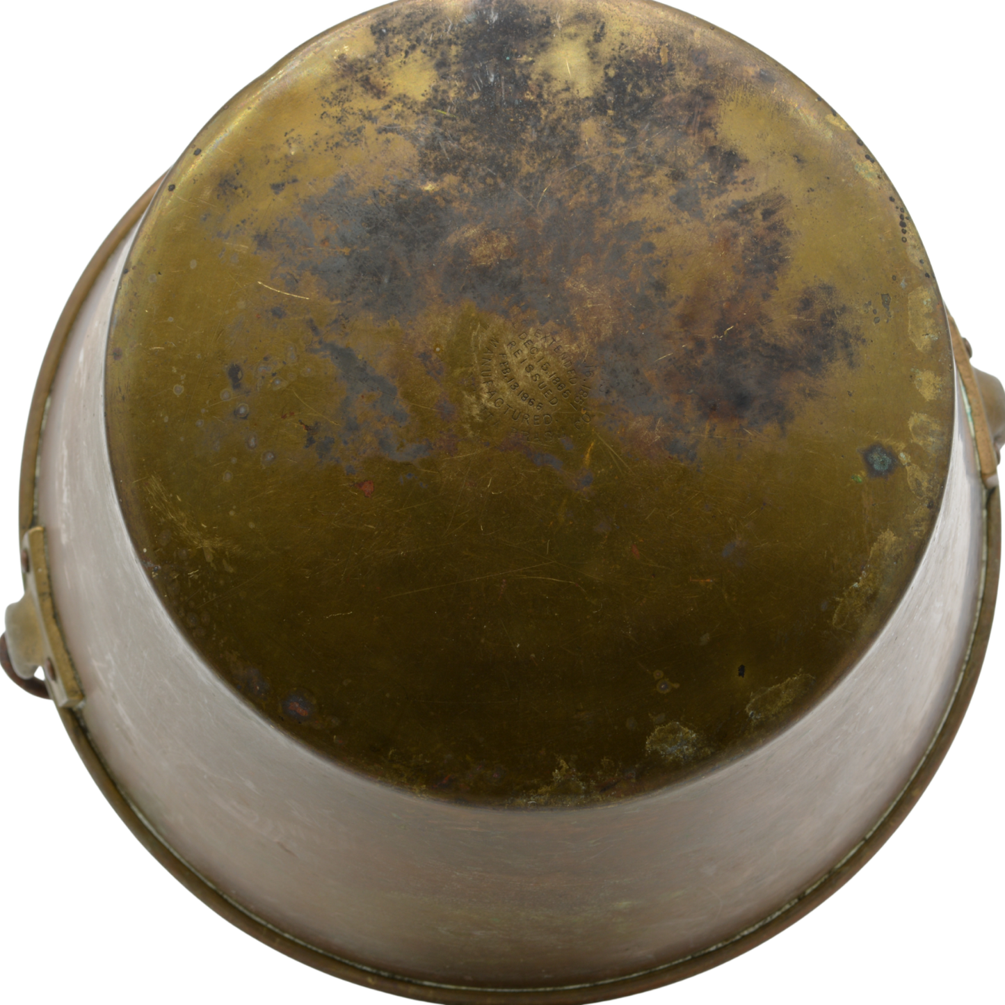 Ansonia Brass Company Brass Bucket | American Antique