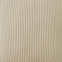 Prairie Winds Green Ticking Stripe Euro Sham 26x26