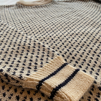 Homestedt British Wool Nordic Sweater - White