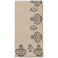 Salvia Block Print Napkins Set of 4