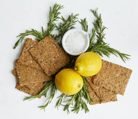 Rosemary & Lemon Knekkebrød / Organic Handcrafted Crispbread