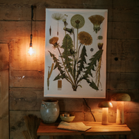 Canvas Wall Hanging - Dandelion