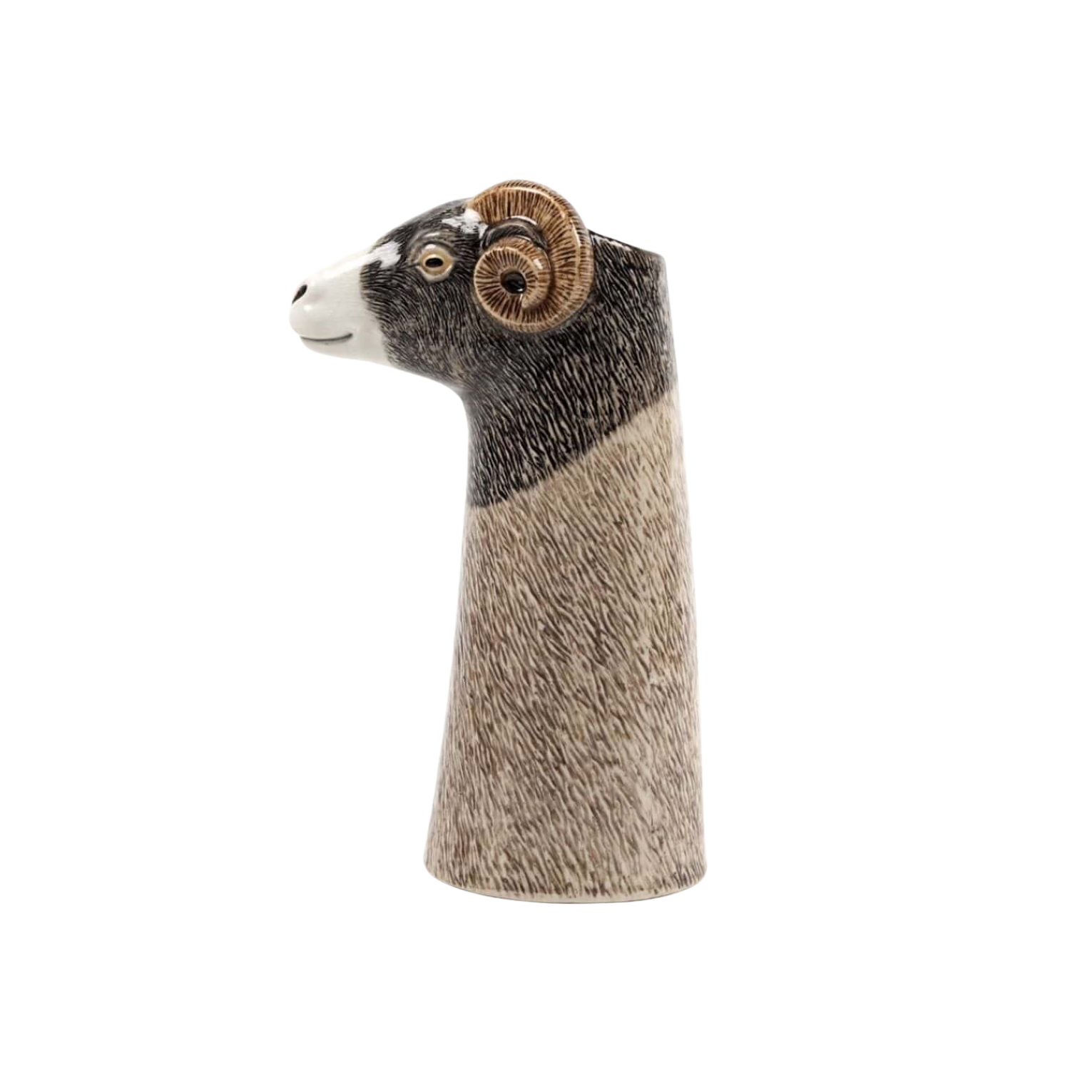 Swaledale sheep vase by quail ceramics
