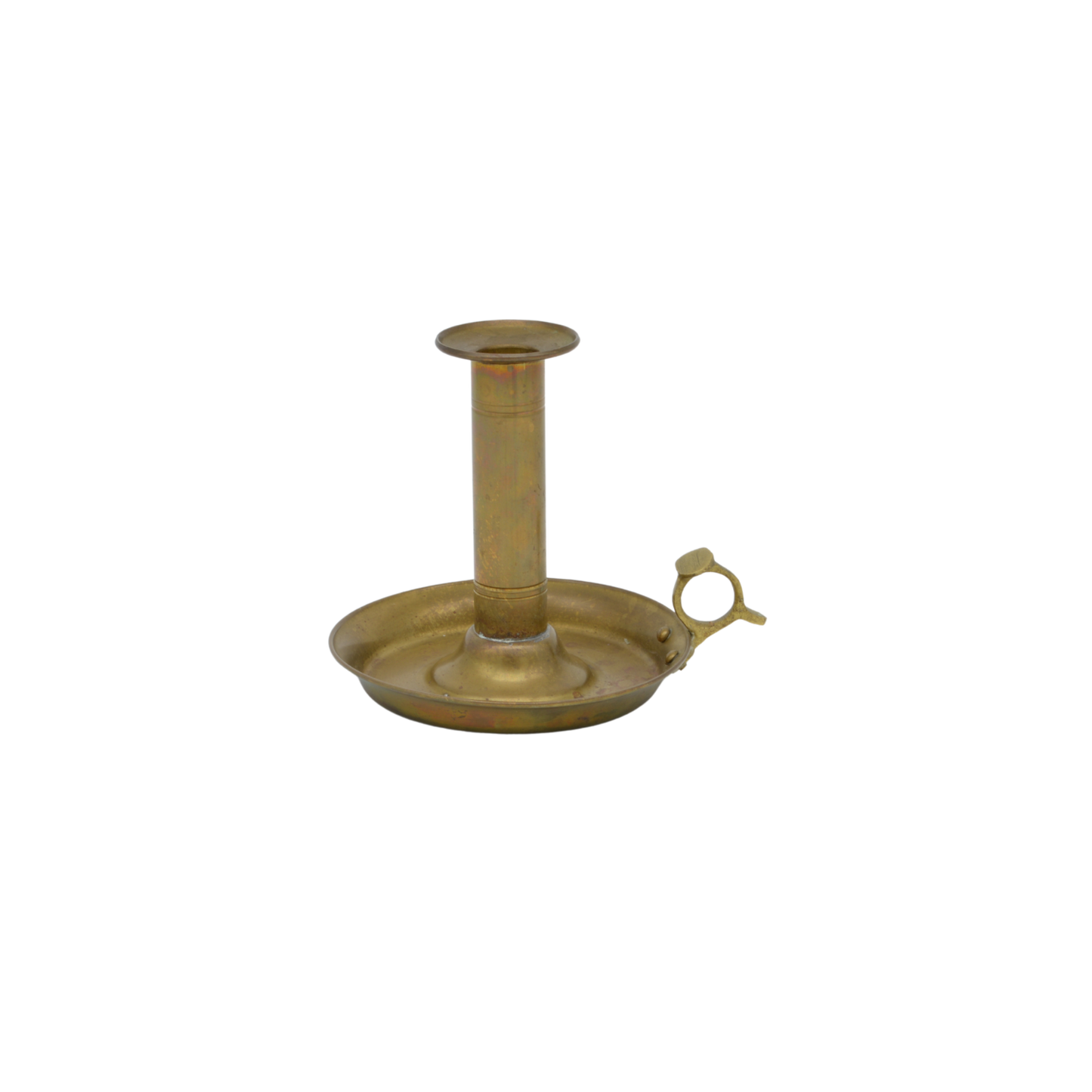 Danish Brass Chamberstick | Antique